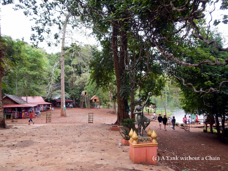 Yeak Laom lake near Banlung, Cambodia