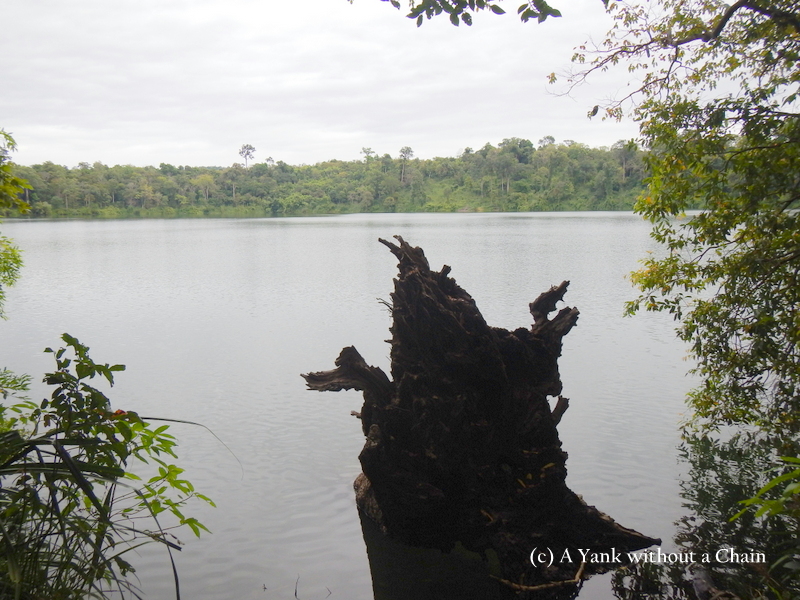 Yeak Laom lake near Banlung, Cambodia