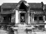 The Yank without a Chain in Angkor Wat