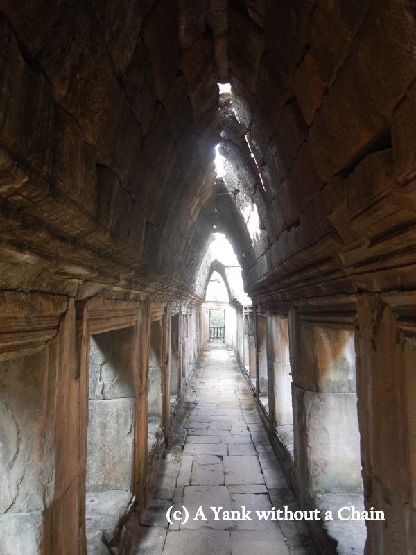 A hallway inside the Baphuon in Angkor Thom