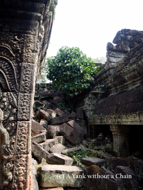 A portion of the ruins of Preah Kahn