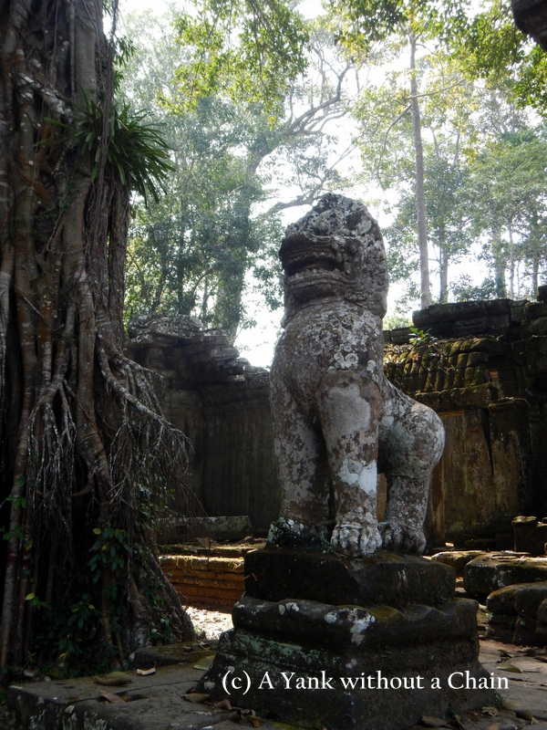 A portion of the ruins of Preah Kahn