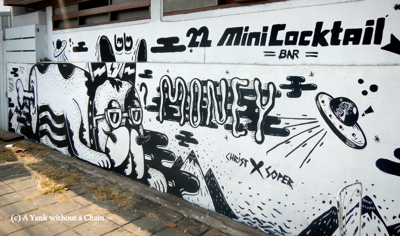 Chiang Mai Street Art Money