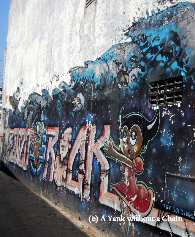 Chiang Mai Street Art Girl 4