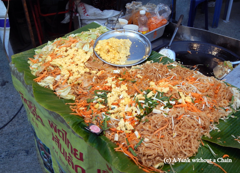 Pad Thai at the Saturday night market