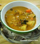 My massaman curry at Zabb-e-Lee