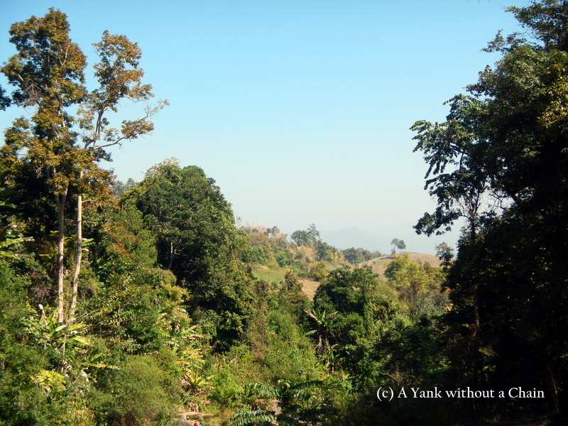The view from Mo Paeng waterfall