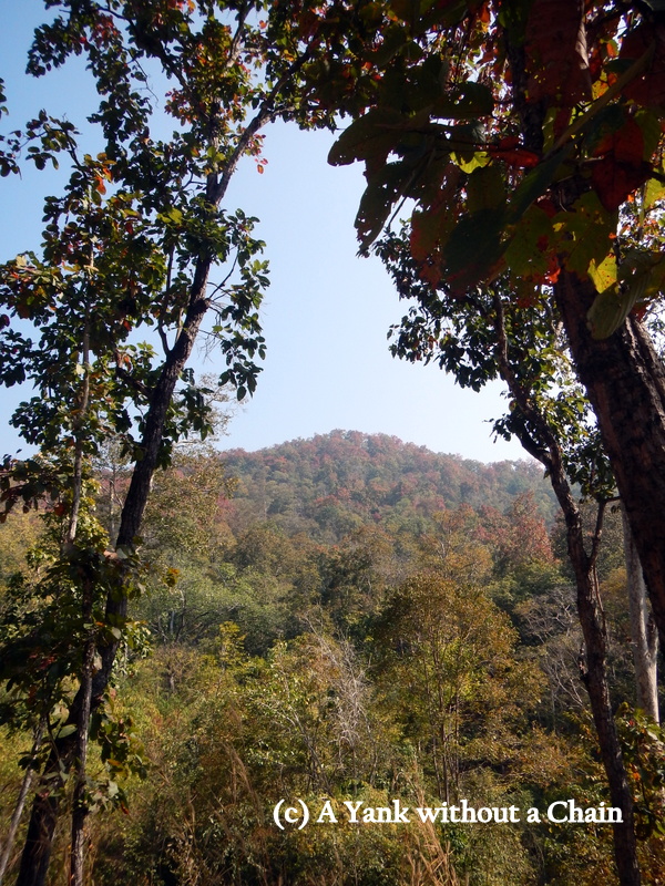 A view of the hills of Pai