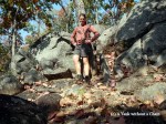 Posing in the Muang Pai Stone Forest