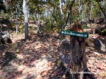 A Thai sign at the Muang Pai stone forest
