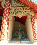 A statue of the Hindu God Ganesha at Wat Phra That Doi Suthep