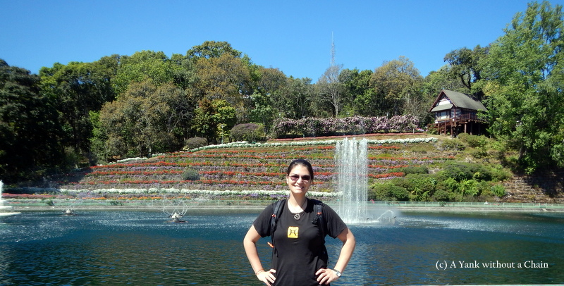 The pond at Buphing Palace
