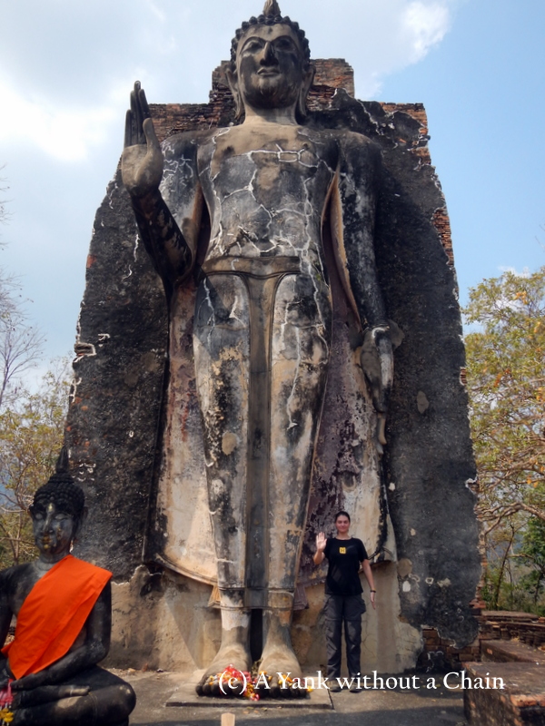 Wat Saphan Hin at Sukothai Historical Park