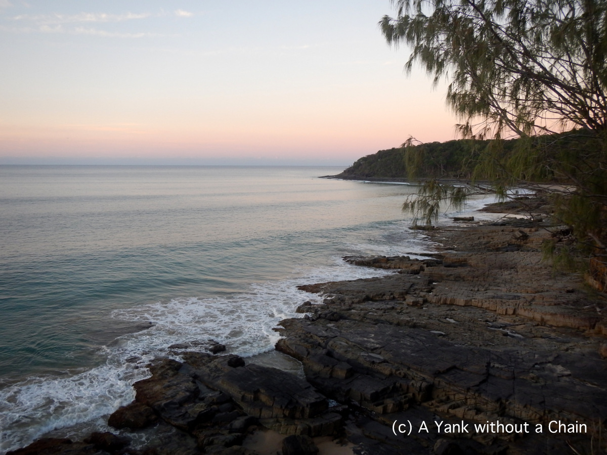 Sunset viewed from Noosa National Park