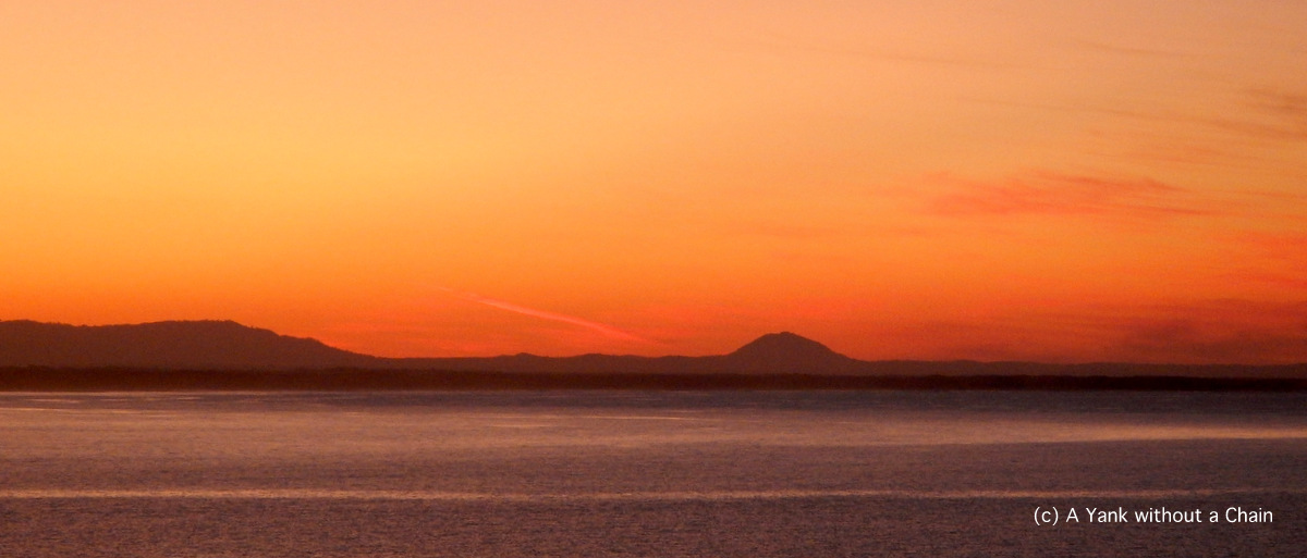 Sunset viewed from Noosa National Park