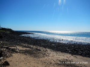 The view from the Bargara Esplanade