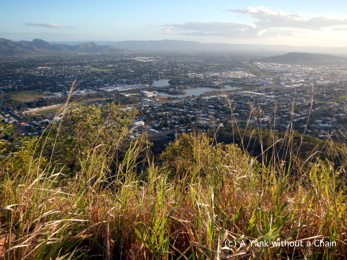 The view of Townsville from Castle Hill