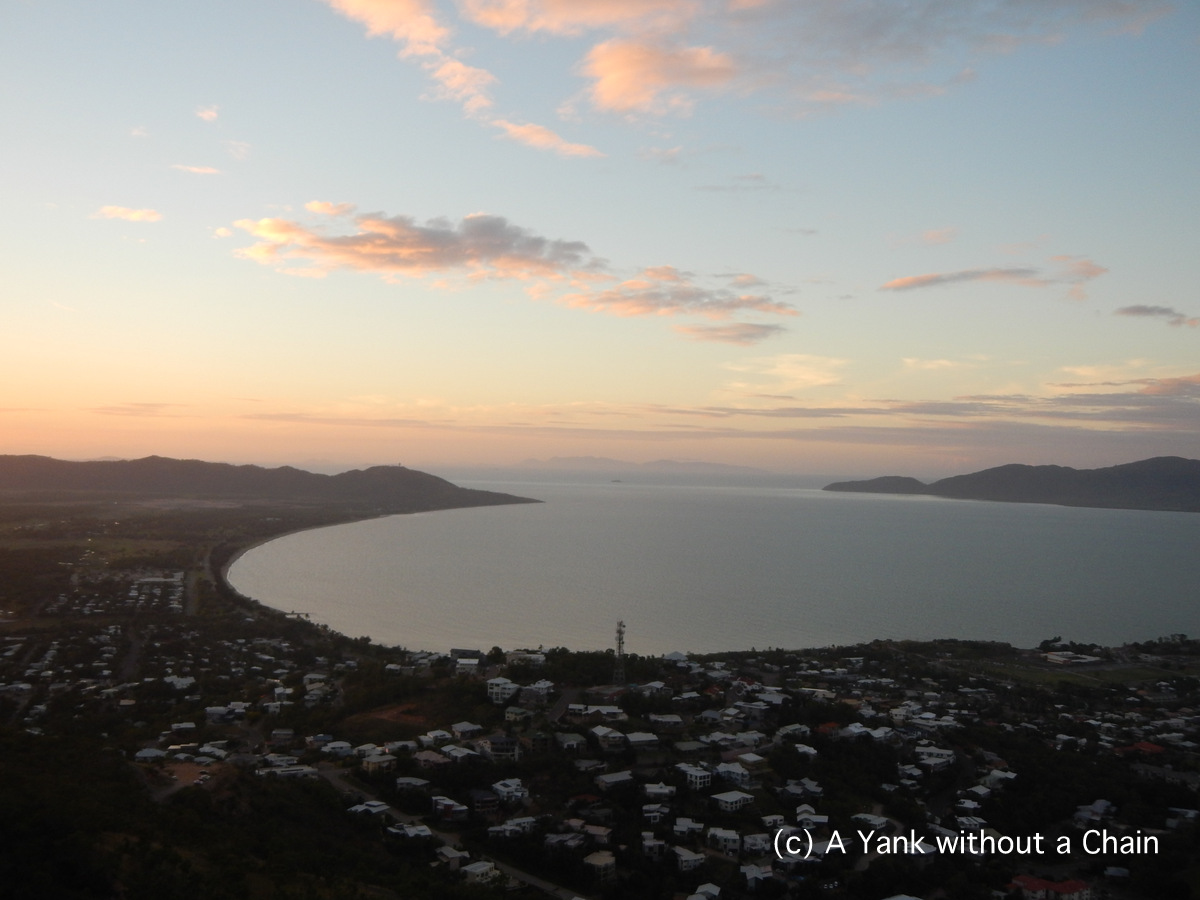 Sunset viewed from Castle Hill