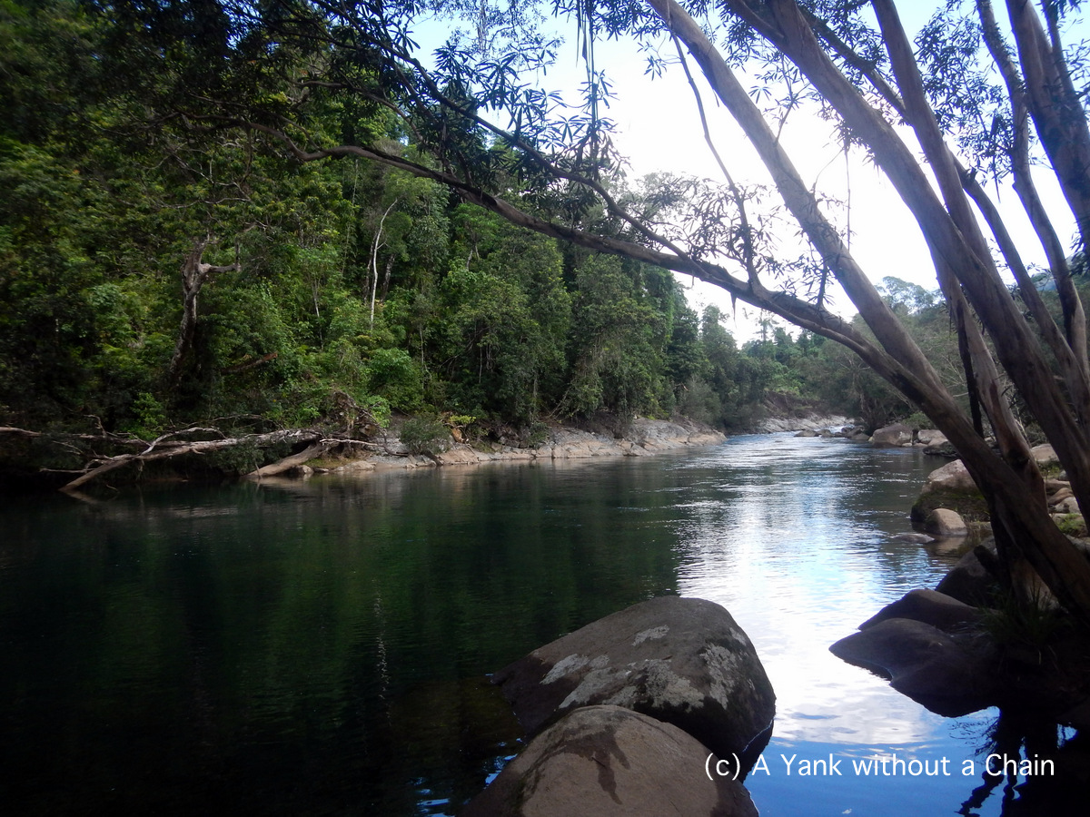 The Russell River by the Golden Hole