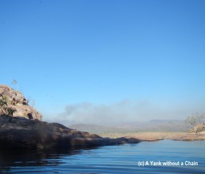 The natural infinity pool of Gunlom Falls in Kakadu Natioanl Park